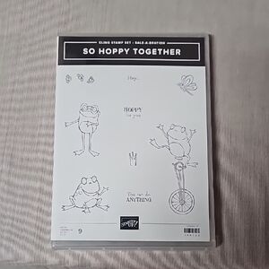 Stampin' Up! So Hoppy Together Cling Stamp Set